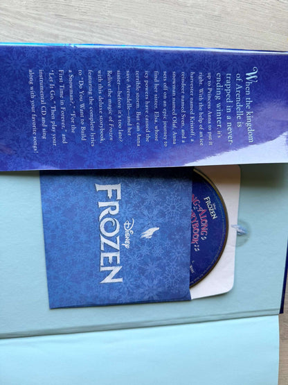 Frozen book & activity book (CD included)