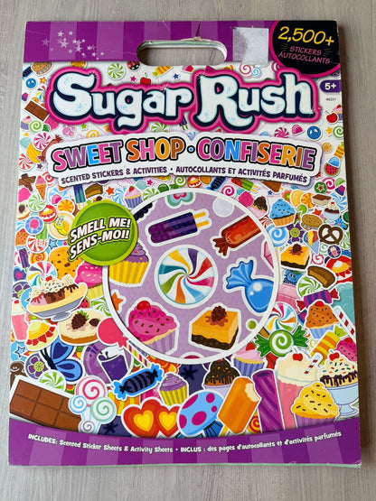 Giant scented sticker and activity book
