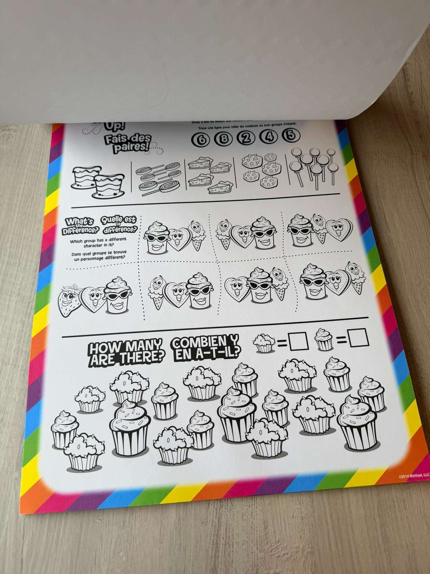 Giant scented sticker and activity book