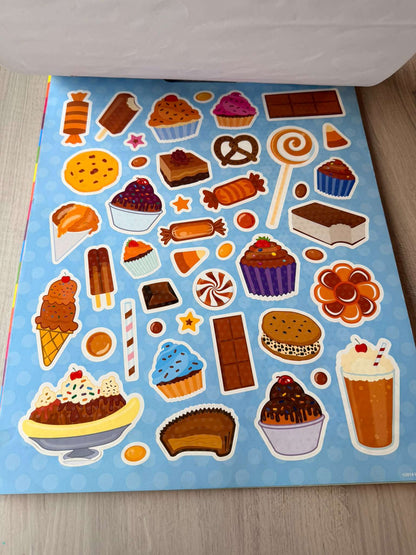 Giant scented sticker and activity book