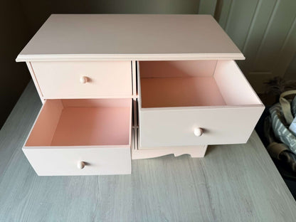 Pink Wooden trinket box