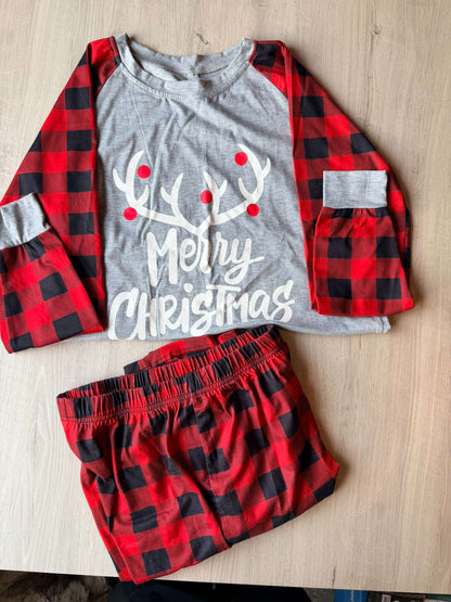 Mom & daughter Chirstmas jammies, Kids 8