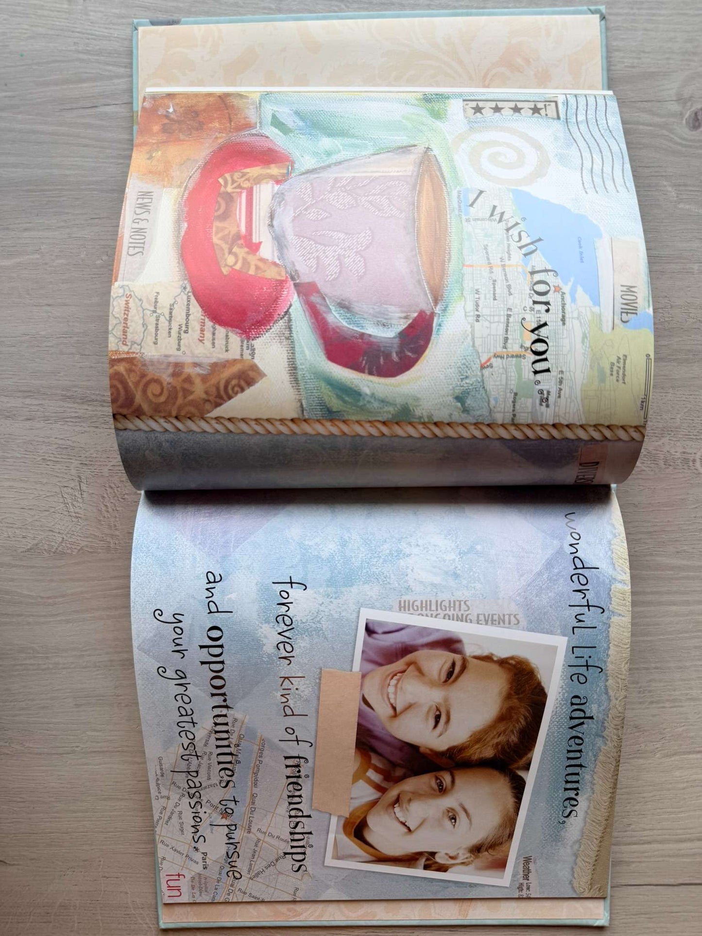 Dear Daughter / Dear Son scrapbook