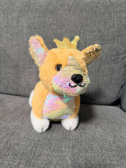 Justice Sequin stuffie