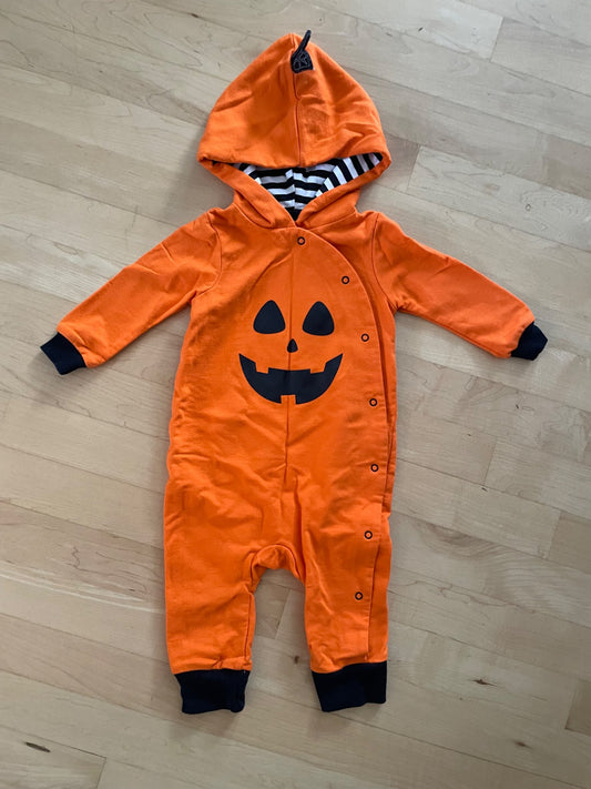 Pumpkin onesie, Kids 6 Month (3-6M)