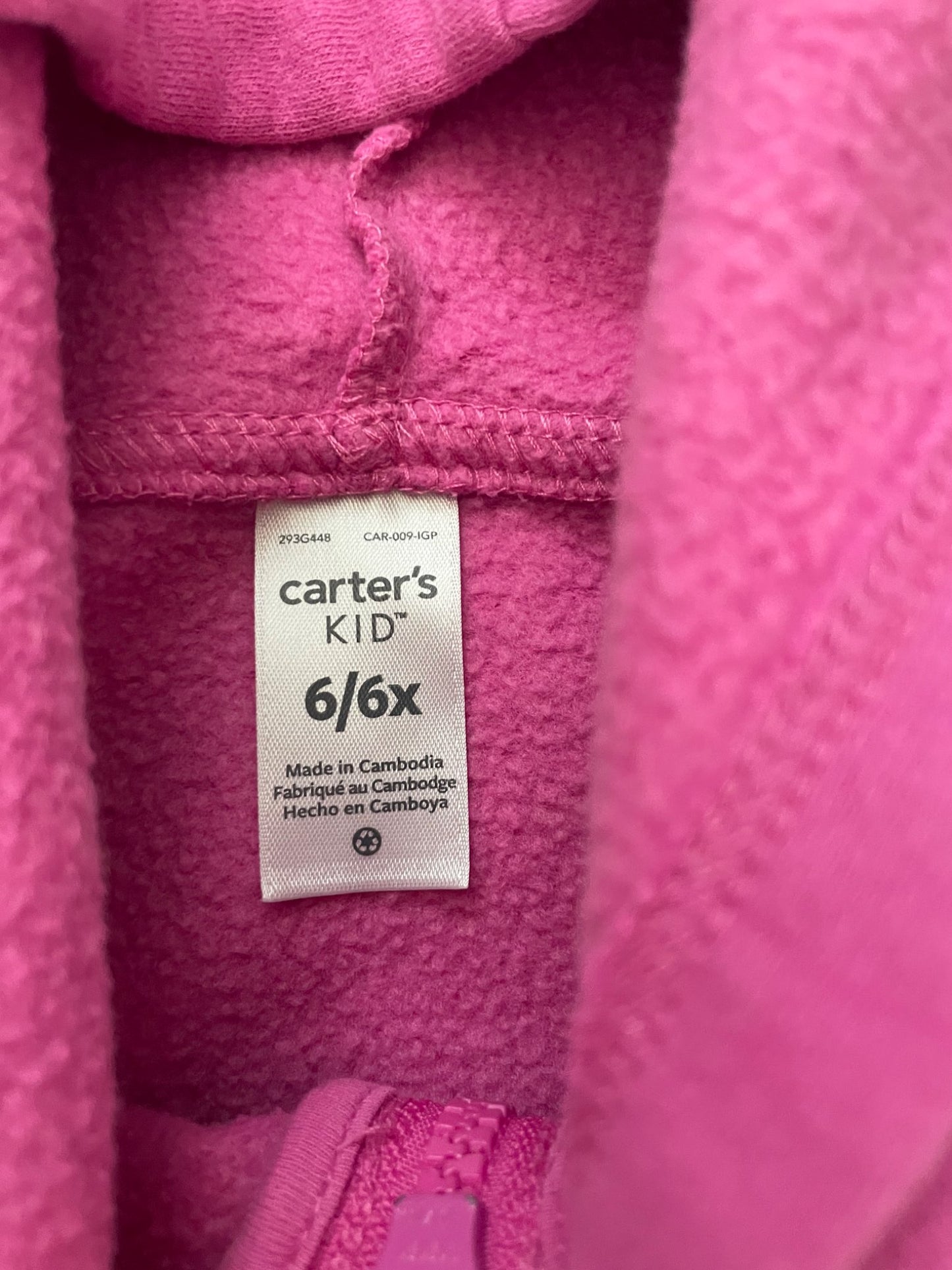 Zip up sweater, Kids 6/6X