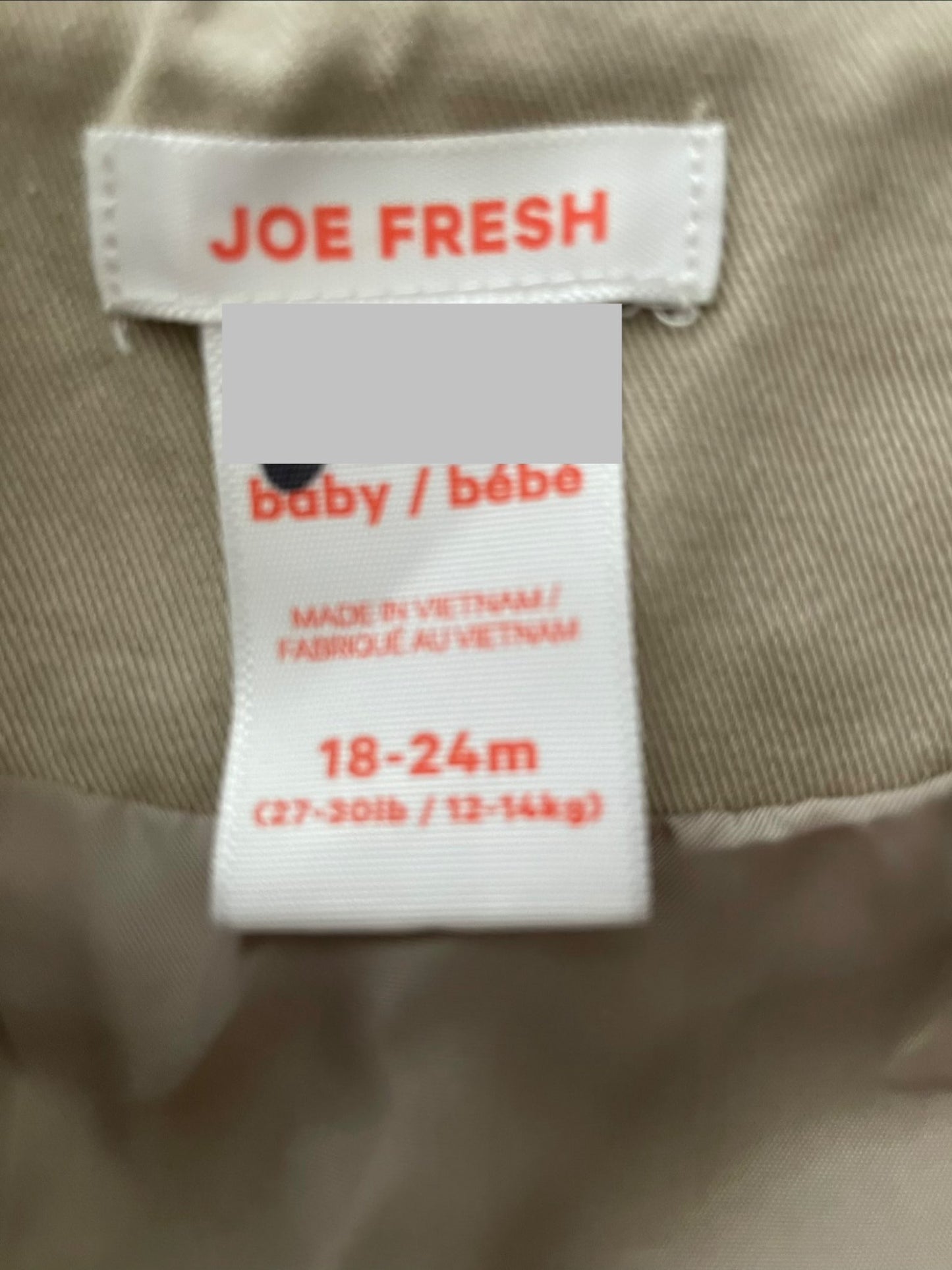 Fall jacket, Kids 24 Month (18-24M)