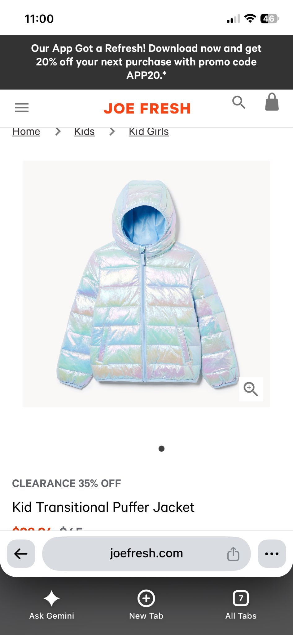 Winter jacket, Kids 2T