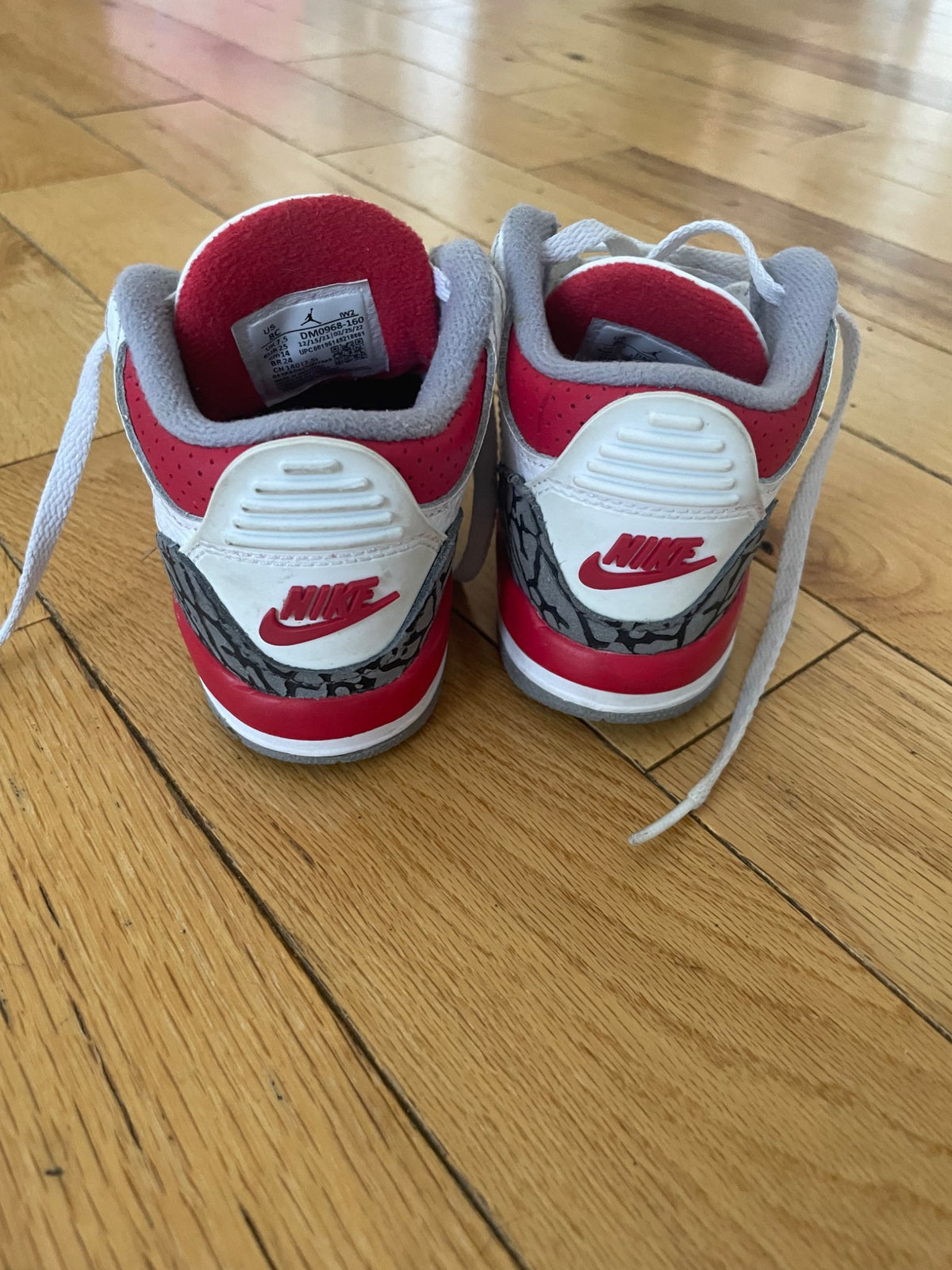 Nike Air Jordan 3, Shoes 8 (Toddler:2-4yr)