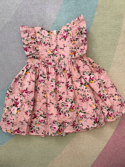 12 month fancy floral dress, Kids 18 Month (12-18M)