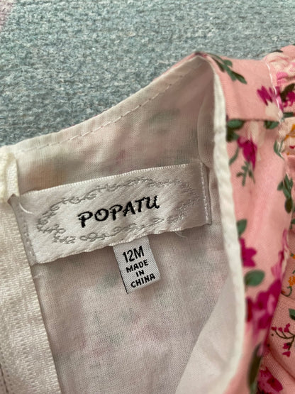 12 month fancy floral dress, Kids 18 Month (12-18M)