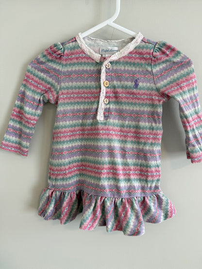 Ralph Lauren Baby Girls Summer Dress , Kids 9 Month (6-9M)
