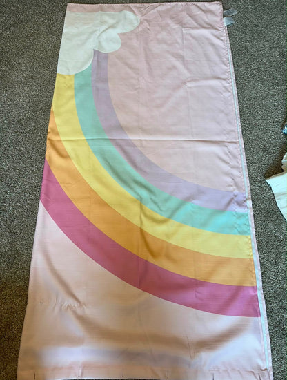 Girls shower curtain