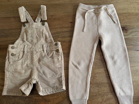 Boys Overall and Knit Pants, Kids 5/5T