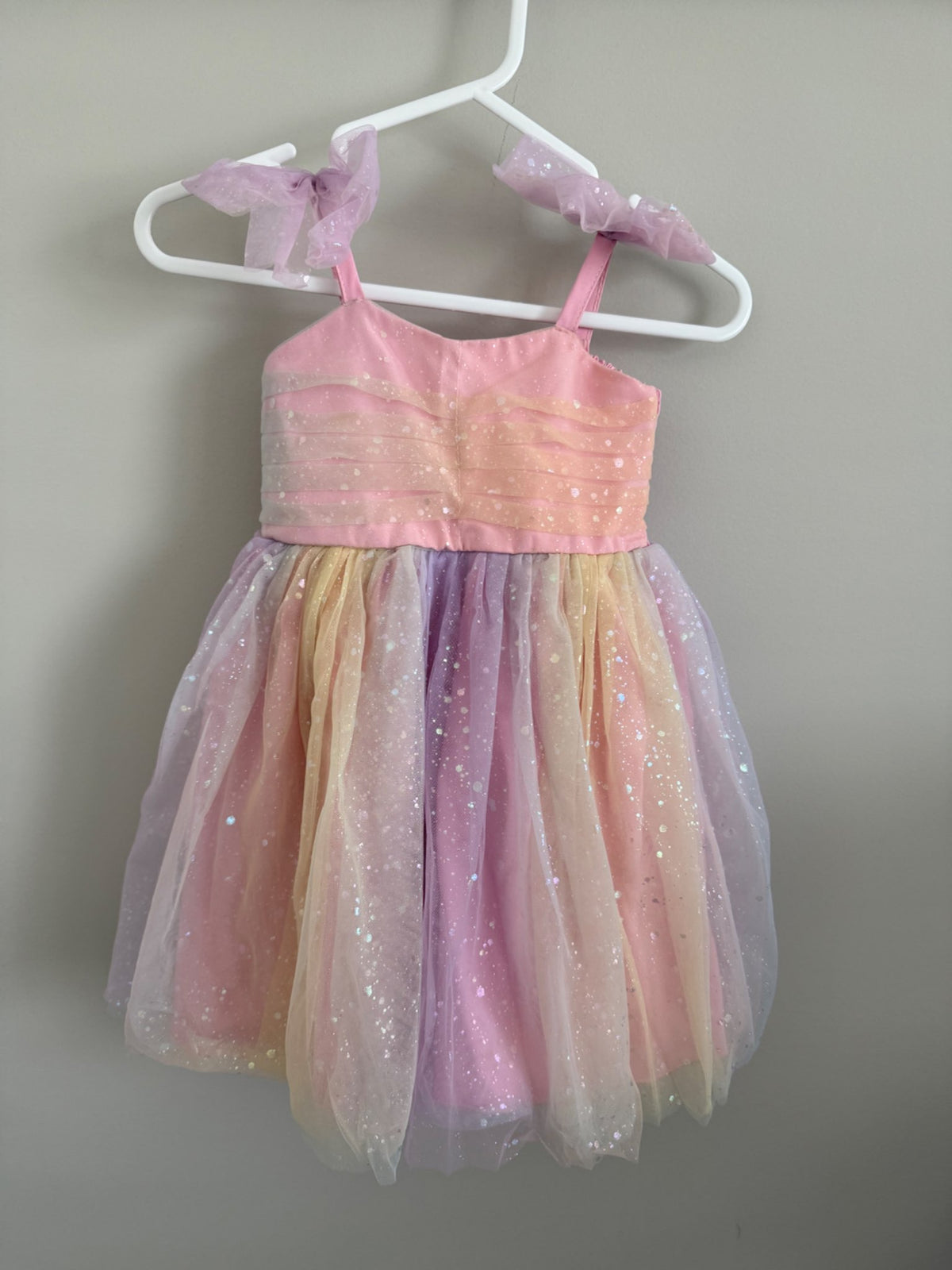 Baby Girls Sequin Rainbow Dress, Kids 18 Month (12-18M)