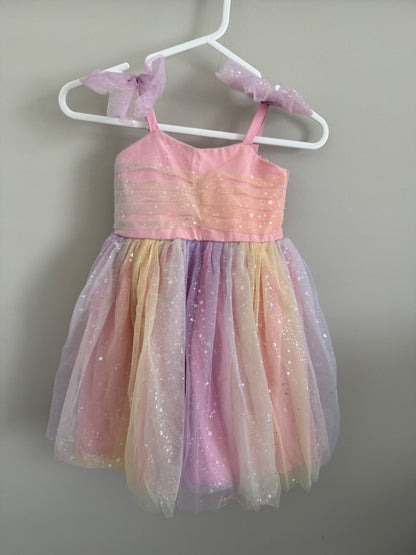 Baby Girls Sequin Rainbow Dress, Kids 18 Month (12-18M)