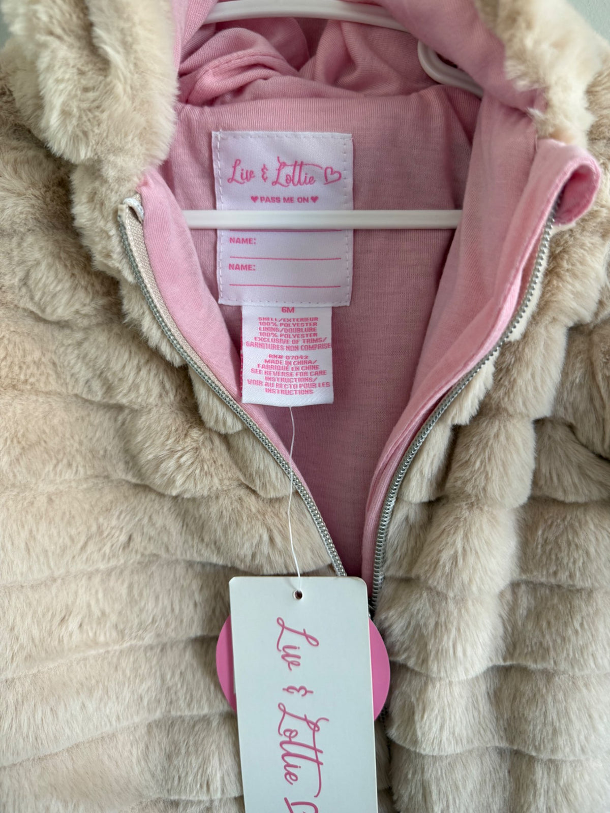 Cozy Faux Fur Pramsuit, Kids 9 Month (6-9M)