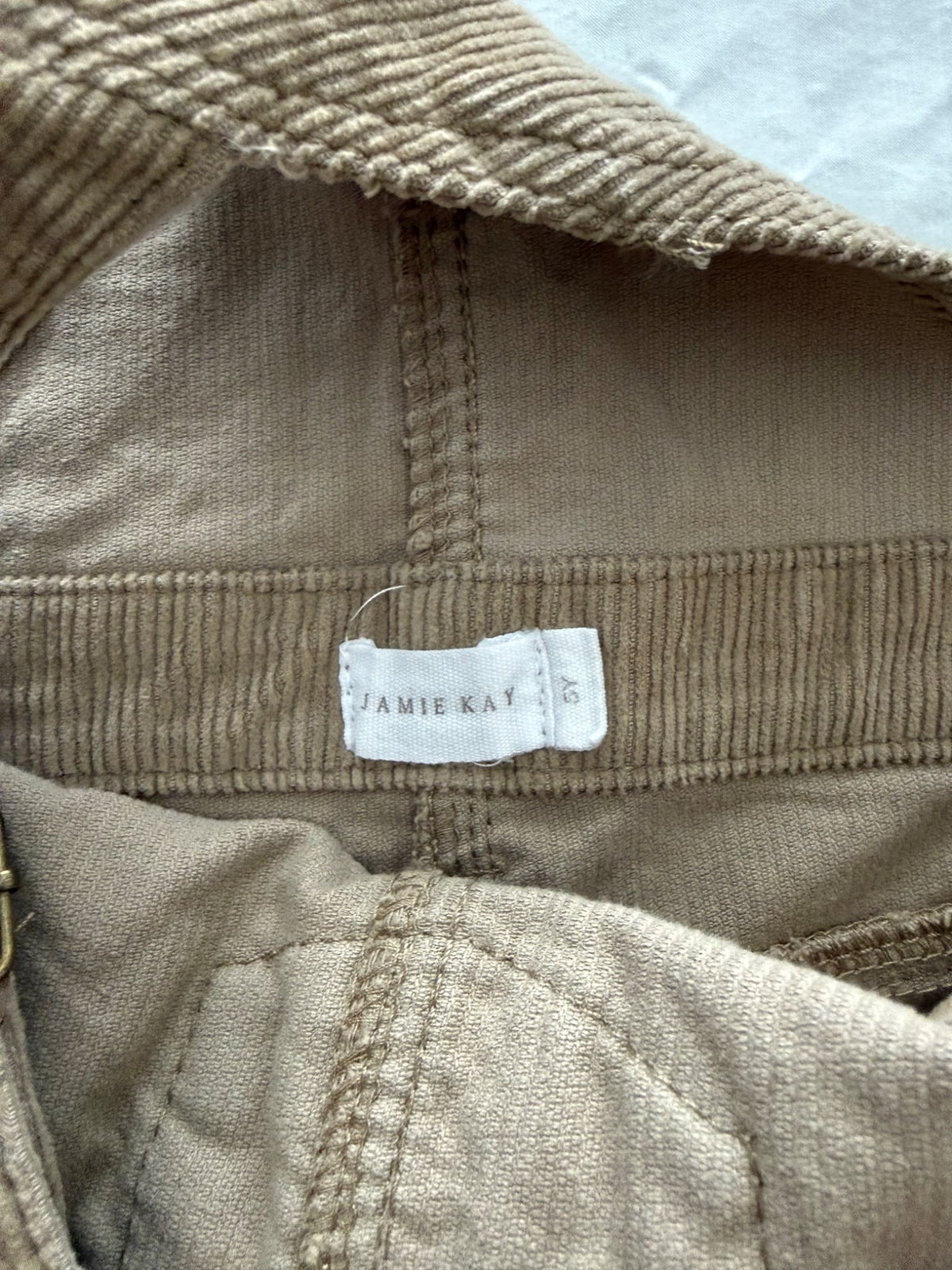 Jamie Kay Corduroy Short Overall, Kids 5/5T