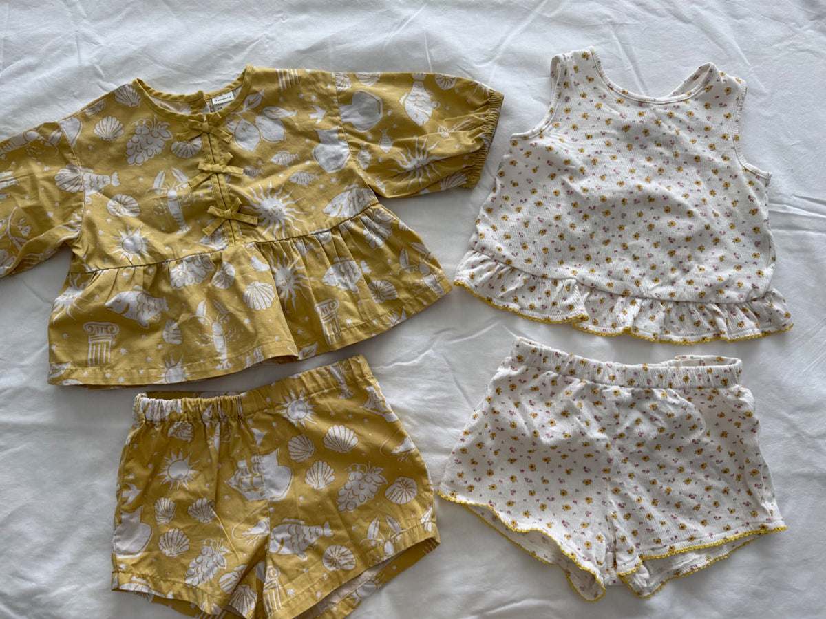 H&M Toddler Girl Summer 2-Piece Sets, Kids 18 Month (12-18M)