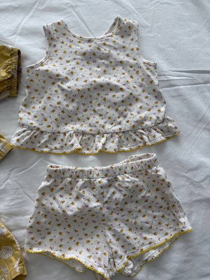 H&M Toddler Girl Summer 2-Piece Sets, Kids 18 Month (12-18M)