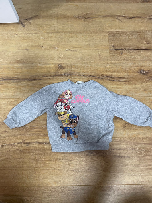 Paw Patrol sweater, Kids 2T