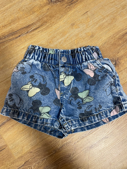 Minnie mouse paper bag shorts