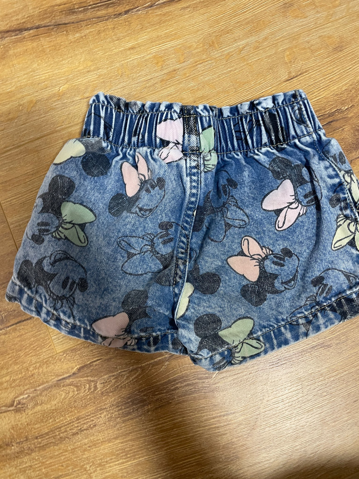 Minnie mouse paper bag shorts