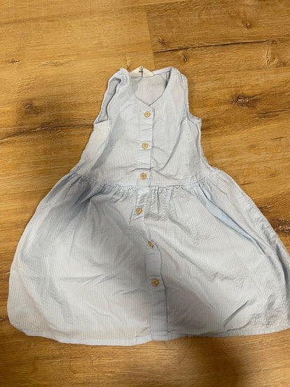 Button up sleeveless dress, Kids 2T