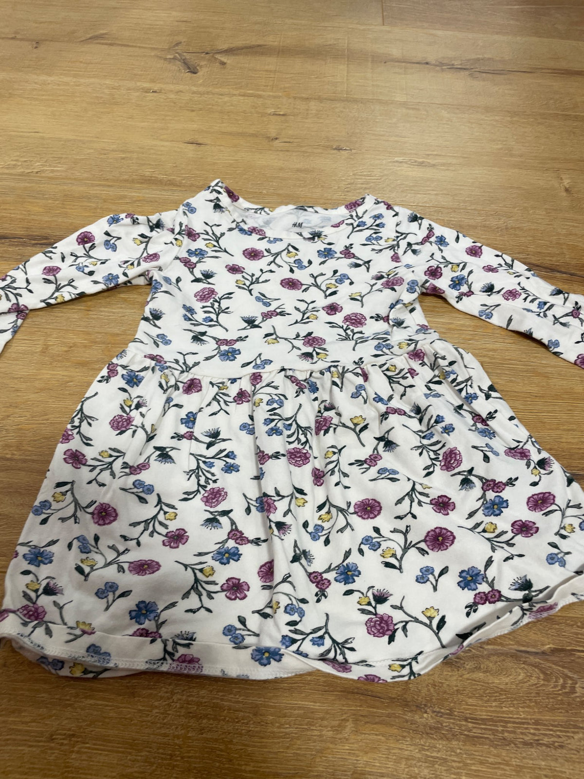 Floral long sleeve dress, Kids 2T