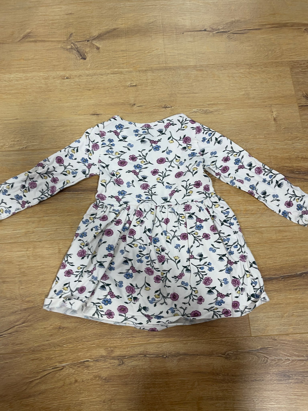 Floral long sleeve dress, Kids 2T