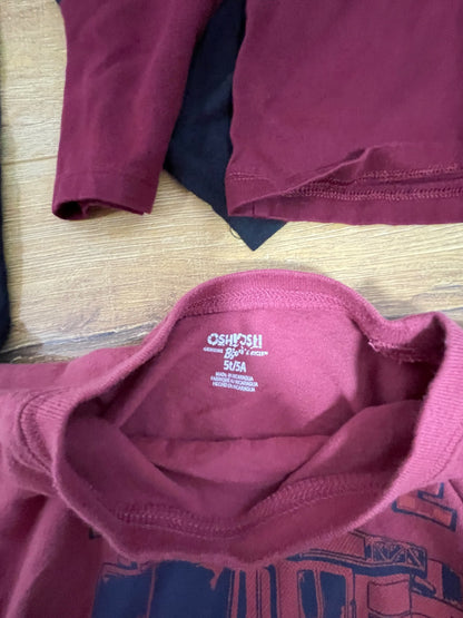 Long sleeve shirts bundle, Kids 5/5T