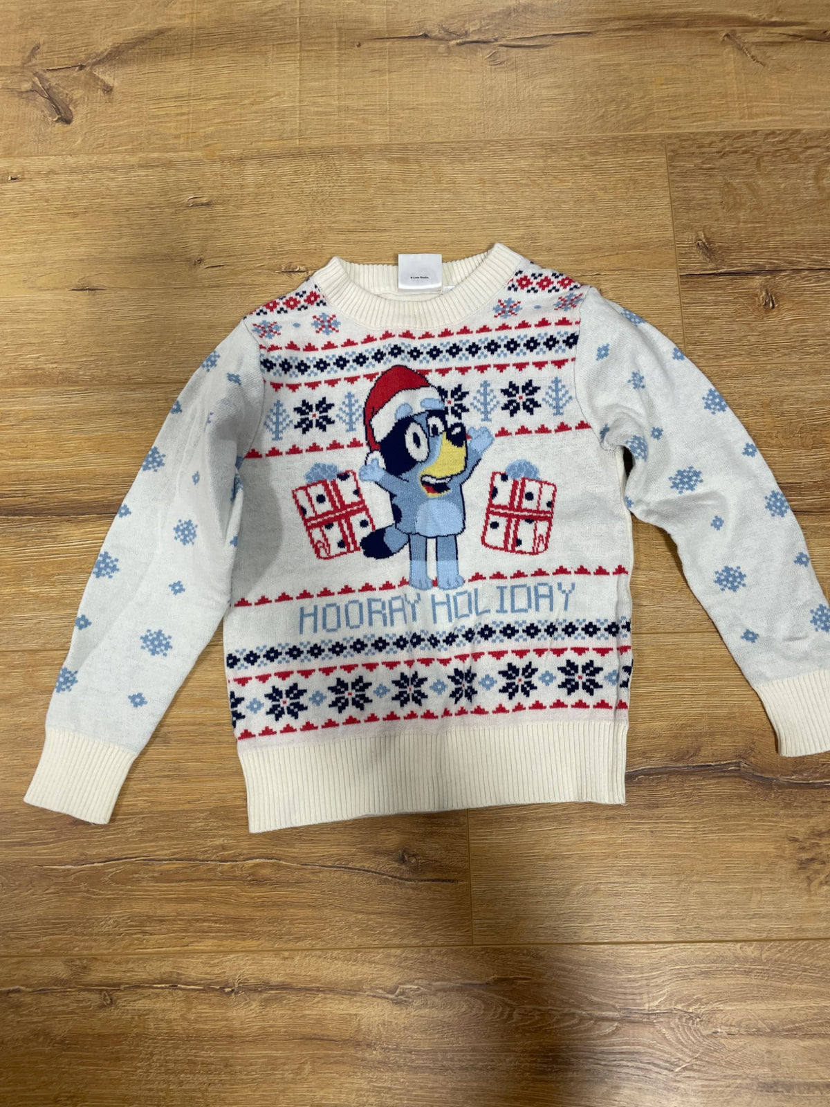 Bluey Christmas sweater, Kids 3T