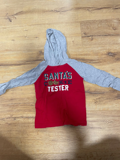 Christmas long sleeve hood, Kids 2T