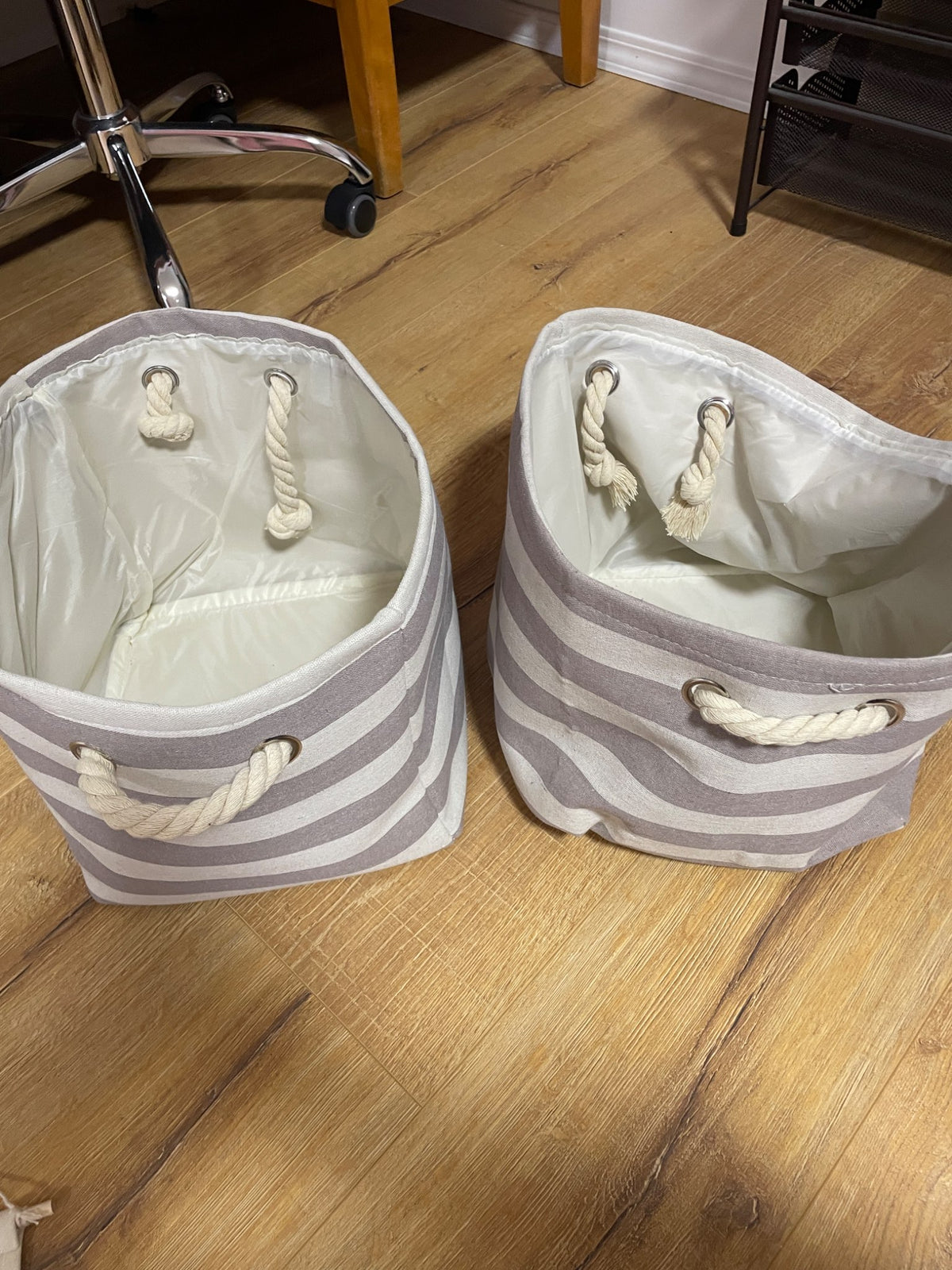 Cube shelf bins (2)