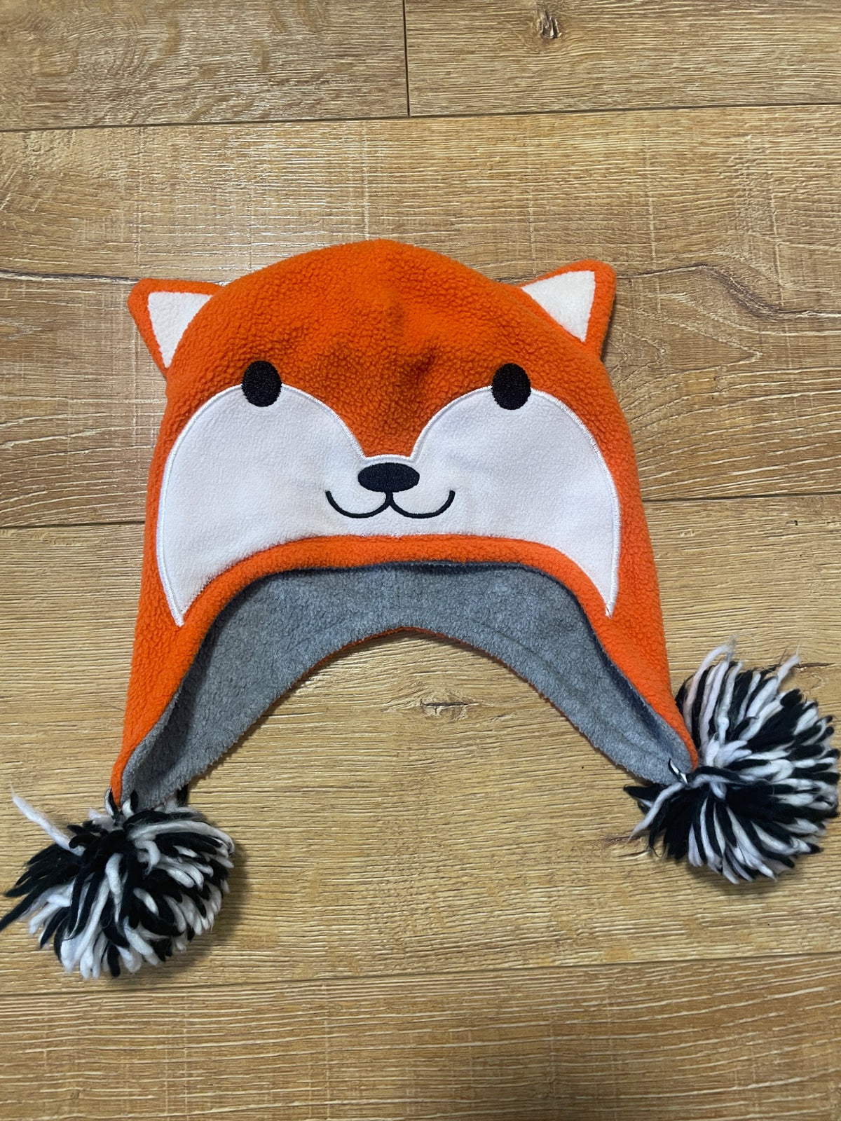 Toddler reversible winter hat