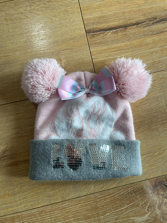 Toddler minnie mouse winter hat