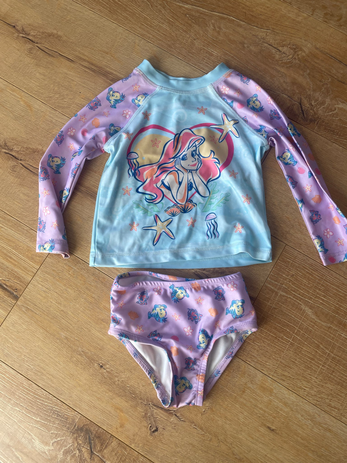 Two piece swimsuit ariel, Kids 3T
