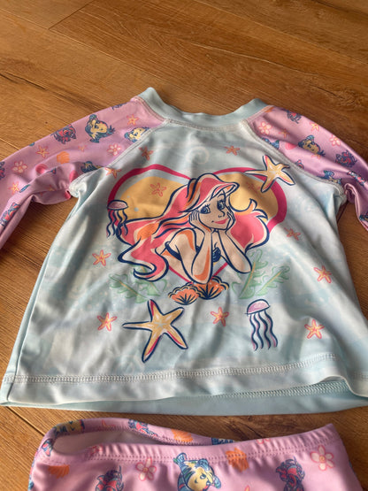 Two piece swimsuit ariel, Kids 3T