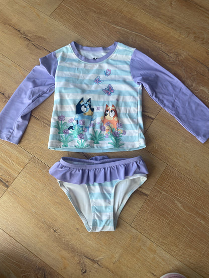 Bluey swimsuit , Kids 3T