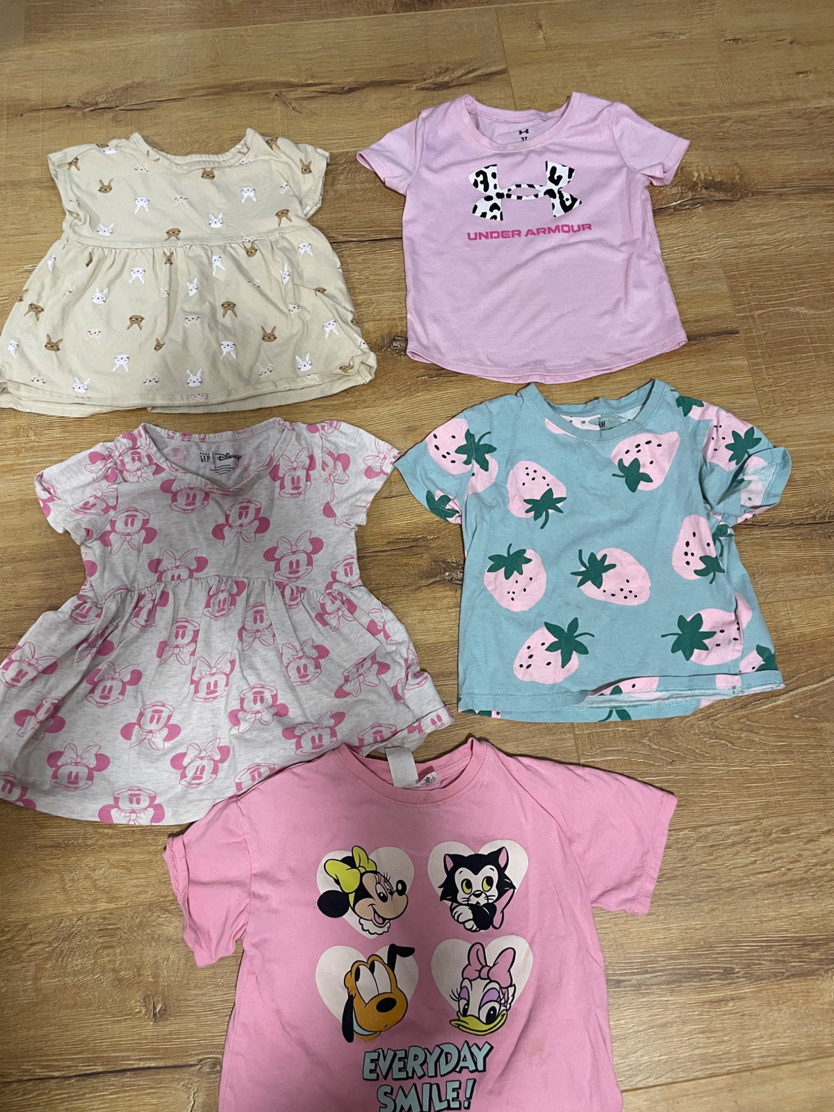 T-Shirt girls bundle, Kids 3T