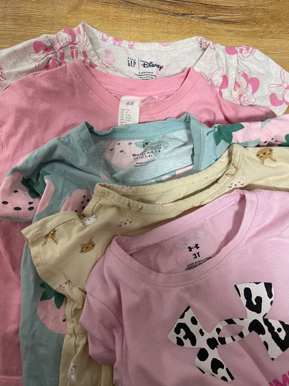 T-Shirt girls bundle, Kids 3T