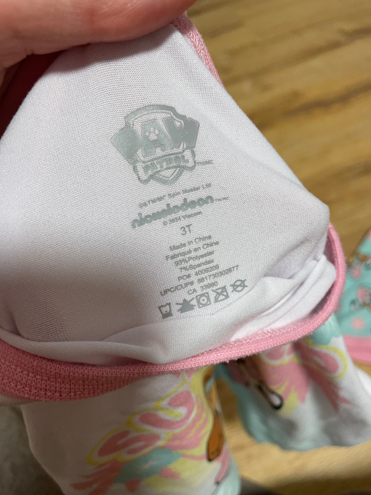 Paw Patrol PJ set, Kids 3T