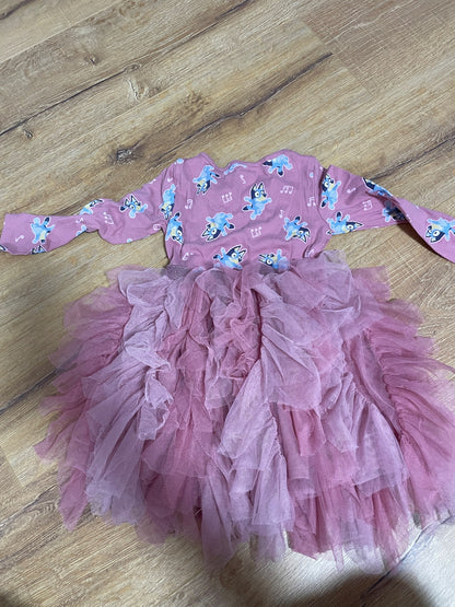 Bluey frilly dress