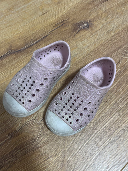 Glittery Native shoes, Shoes 6 (Walkers:12-24 mth)