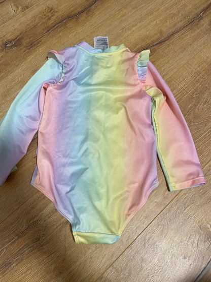 Rainbow swimsuit, Kids 2T