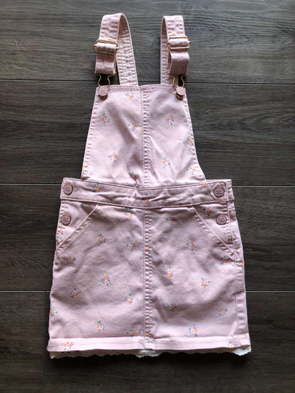Overall Dress/ Light Pink/ Size 5-6