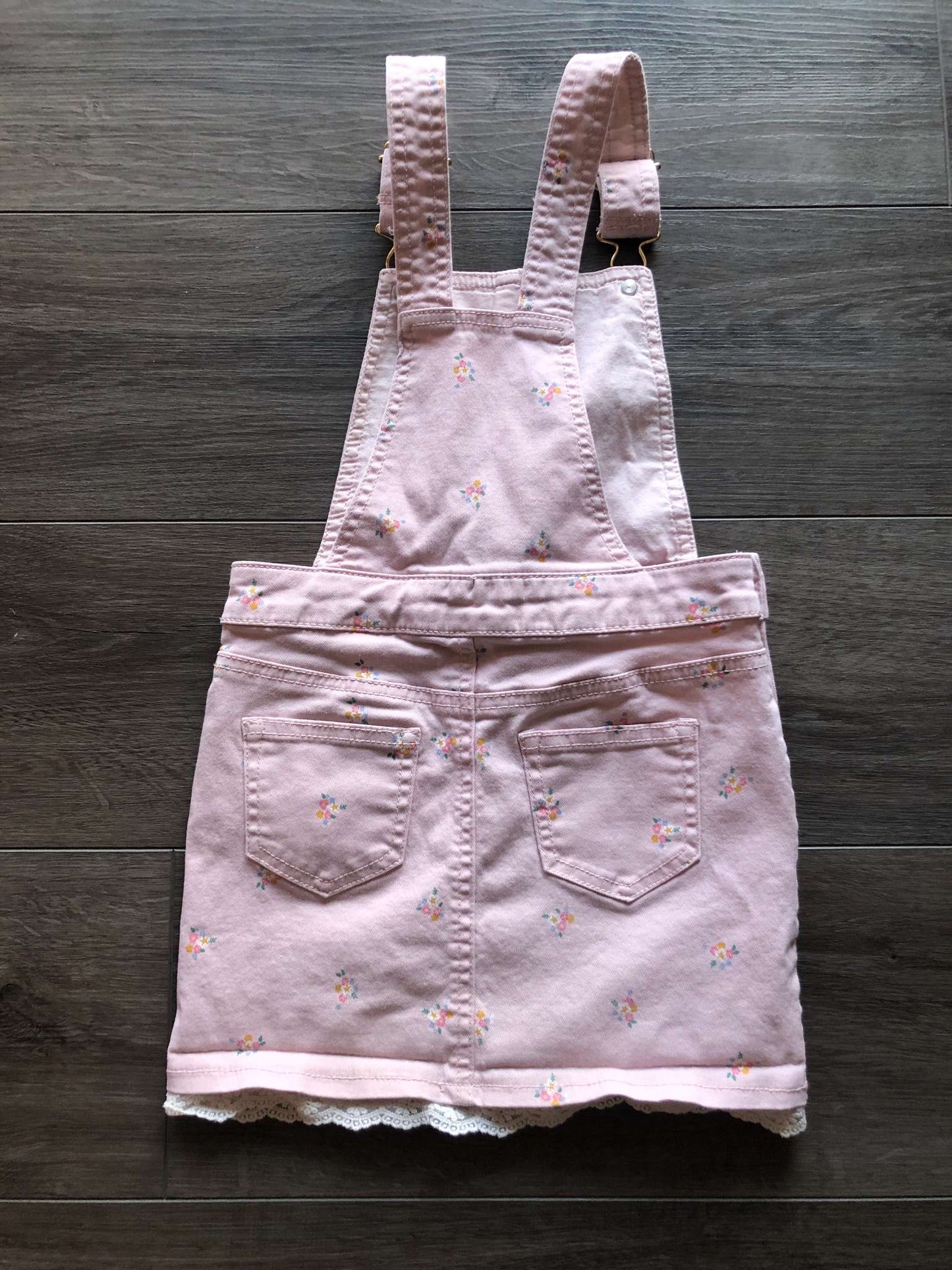 Overall Dress/ Light Pink/ Size 5-6