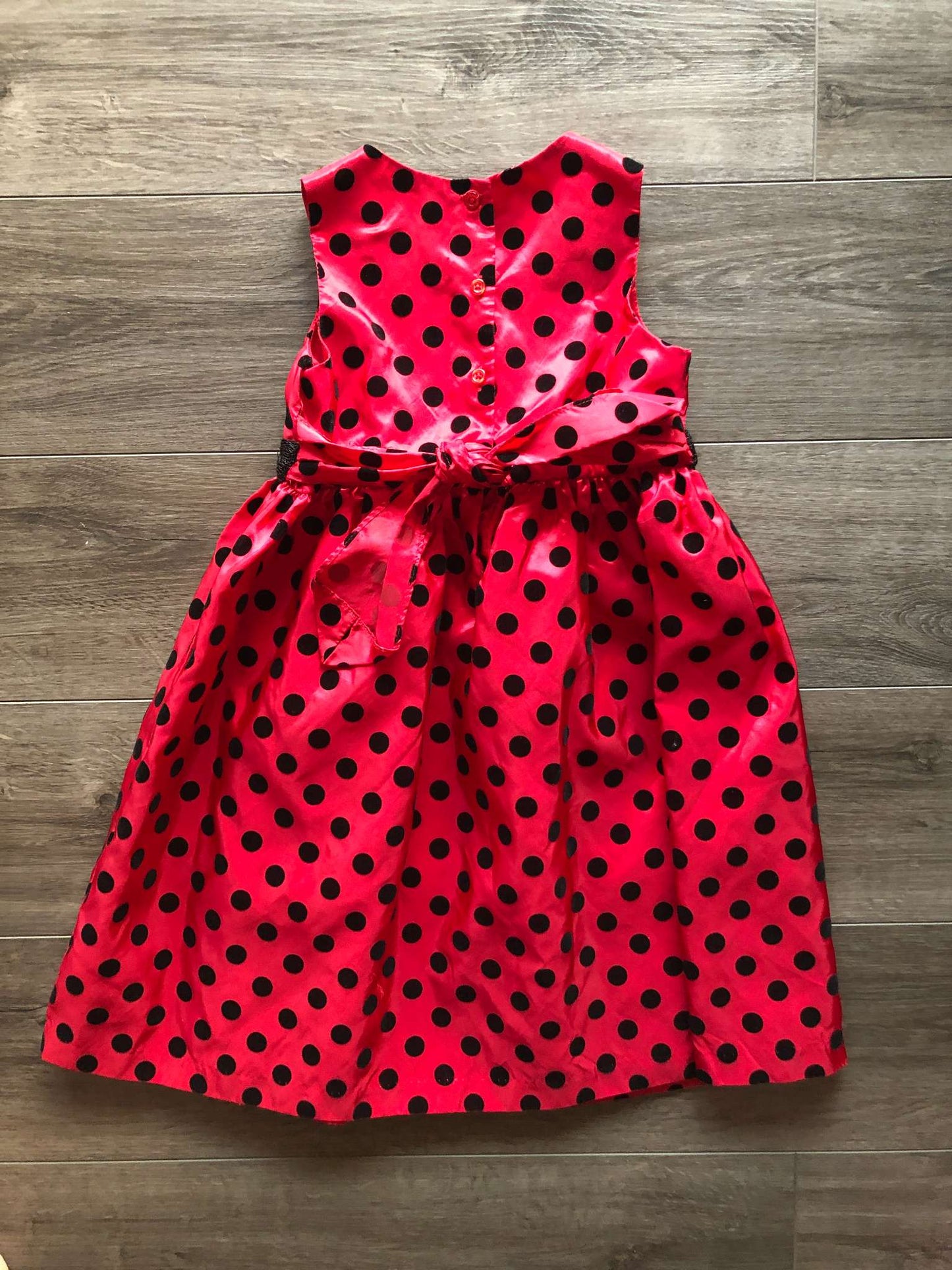 Special Occasion Dress/Red/ Size 6, Kids 6 Month (3-6M)