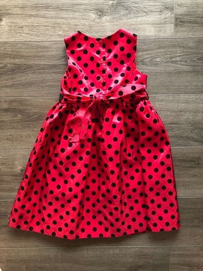 Special Occasion Dress/Red/ Size 6, Kids 6 Month (3-6M)