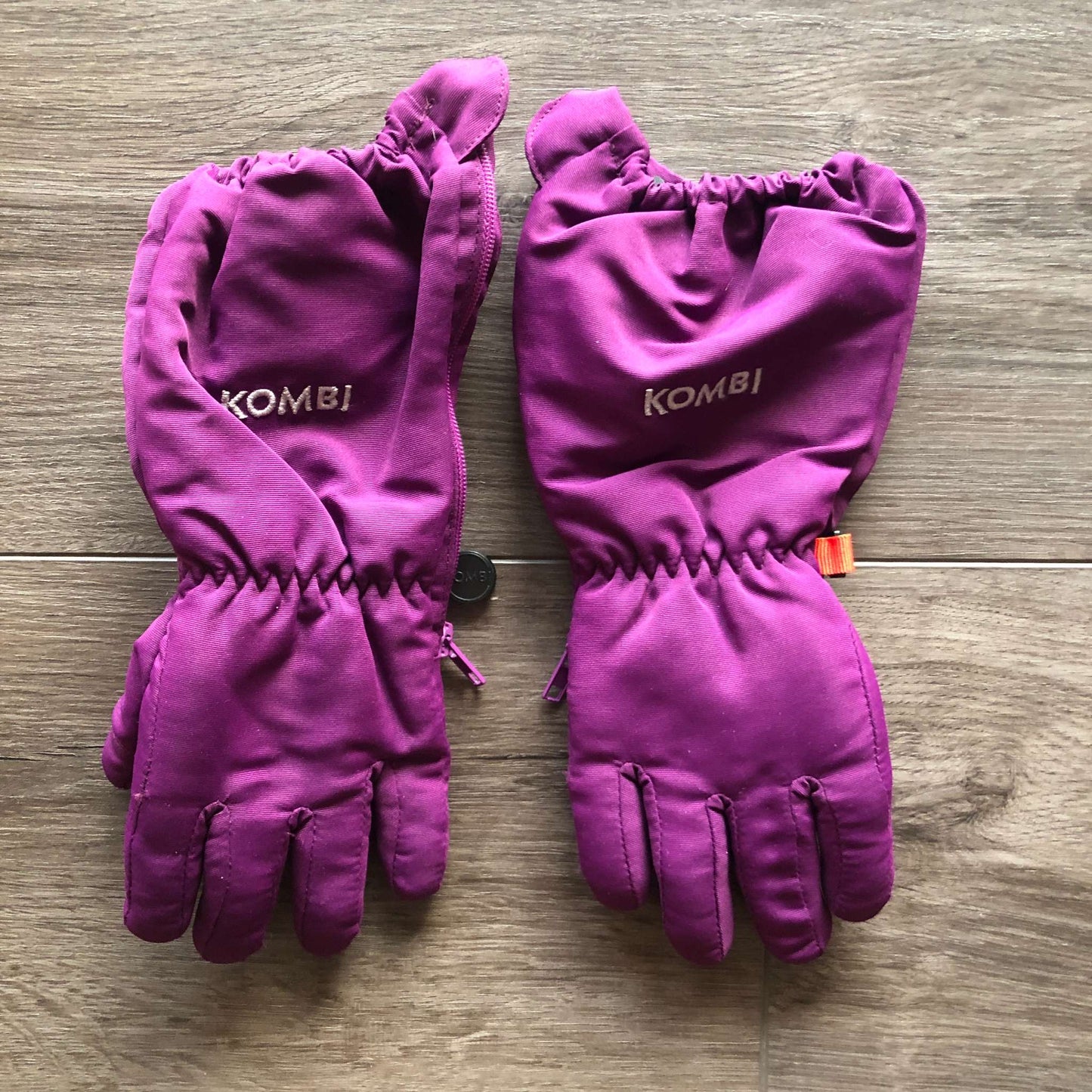 Girls' winter gloves/ Purple/ size S